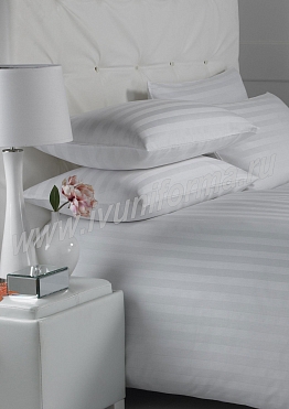Комплект постельного белья из страйп-сатина