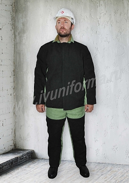 Костюм сварщика утепленный мужской спилк арт. Р-02-81-БРЗ