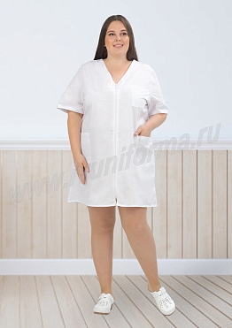 Халат медицинский женский арт. М-20-54-ТС (size +)